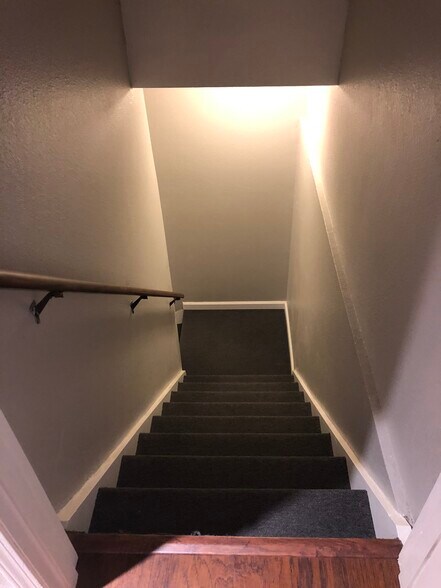 Staircase to Laundry/Garage - 422 Wright St