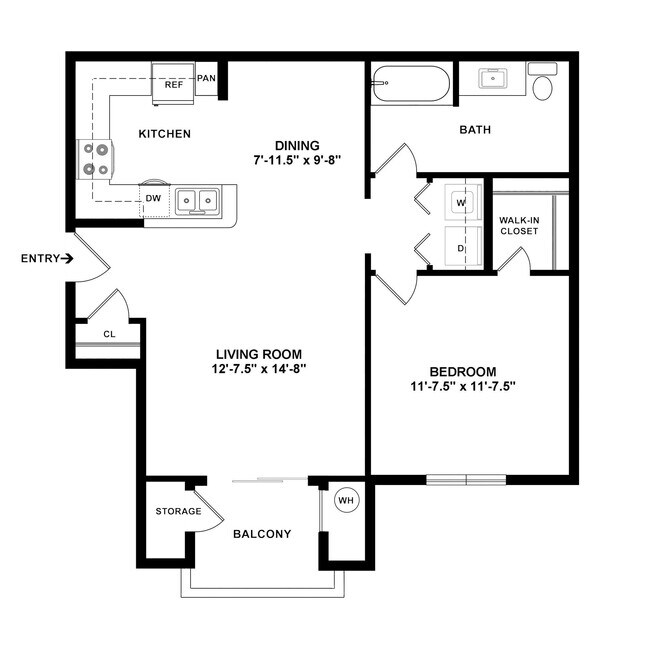 Floorplan - The Falls at Willow Creek