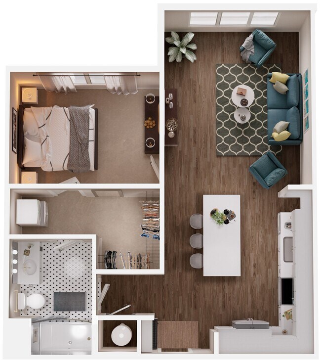 Floorplan - The Crown of Queen City