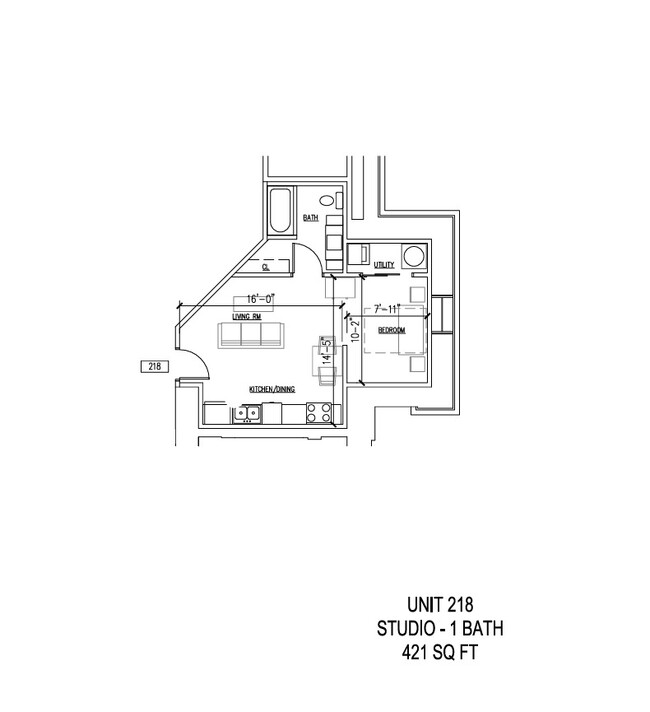 Unit #218 - B on Lindell