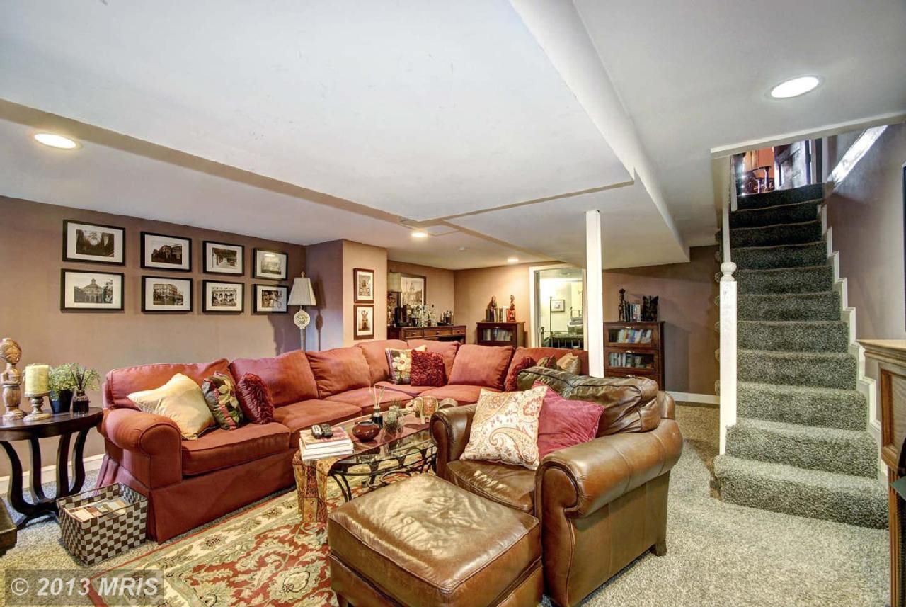 Basement living room - 67 W St NW