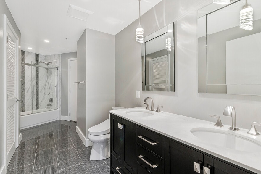 Dual Vanity Bathroom - 1010 Massachusetts Ave NW