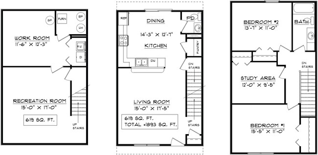 Town Home/2+ Bedrooms/one and a half baths - Wellington Place