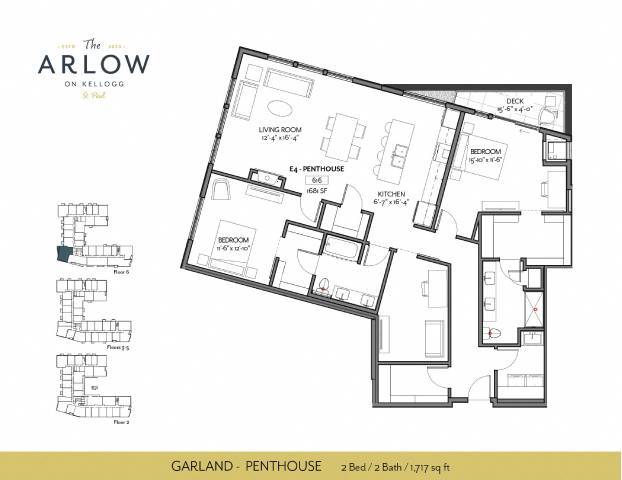 Floorplan - The Arlow on Kellogg