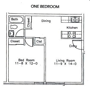 1BR/1BA - Sunset Terrace