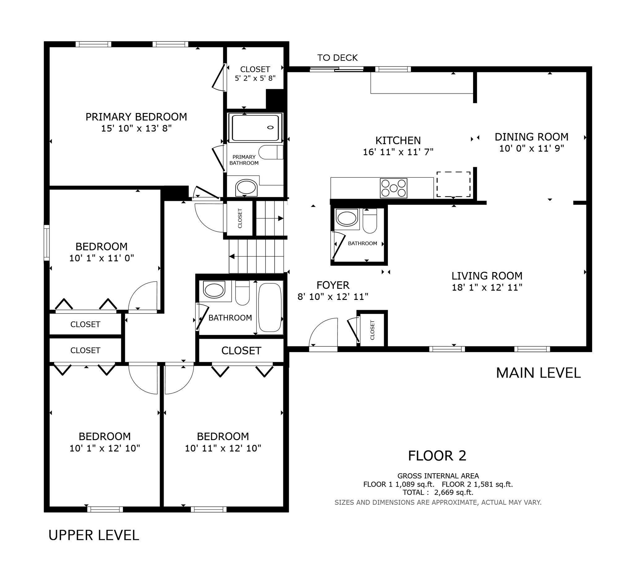 Floor Plan - 1327 Larchmont Dr