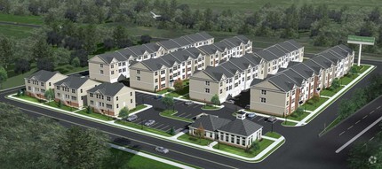 Building Exterior - The Village at Lambert Green (Ohio)