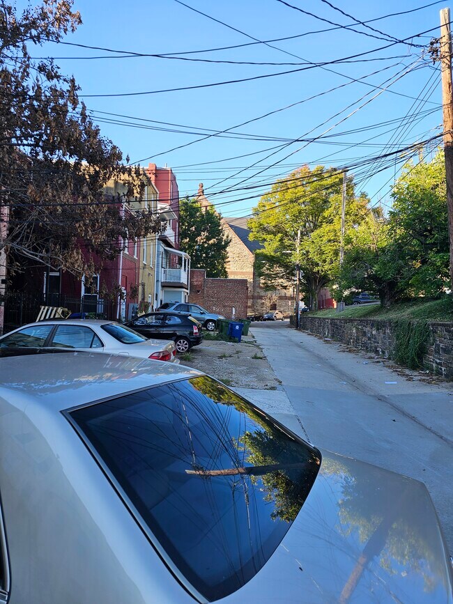 Rear Alley Streetscape - 1919 Saint Paul St