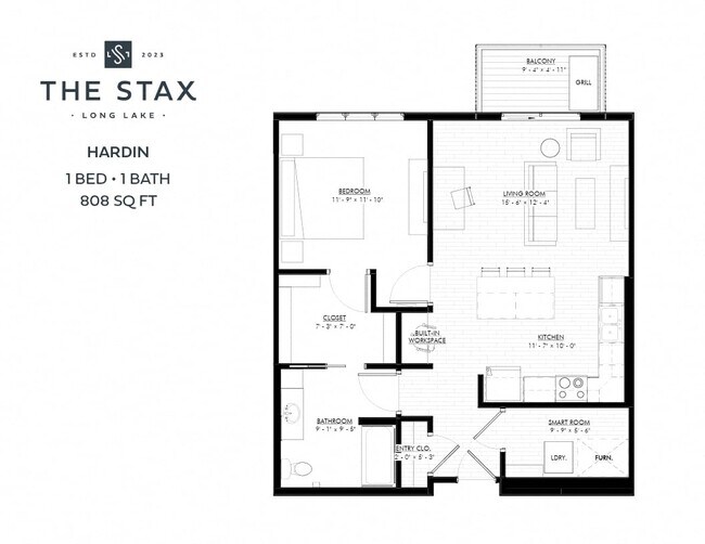 Floorplan - The Stax of Long Lake