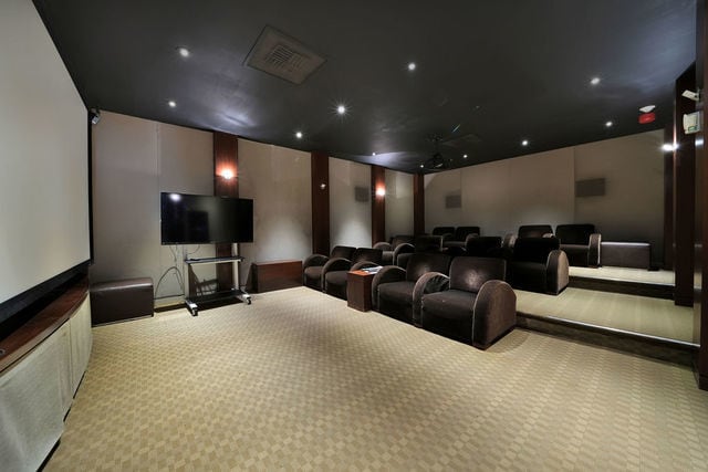 movie theatre in building - 655 W Irving Park Rd