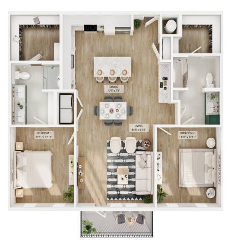 Floorplan - Peregrine