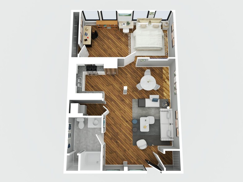 Interior Photo - Churchill Lofts