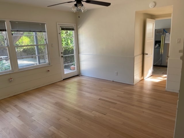 3rd Bedroom with view into back yard - 1120 Pacific St