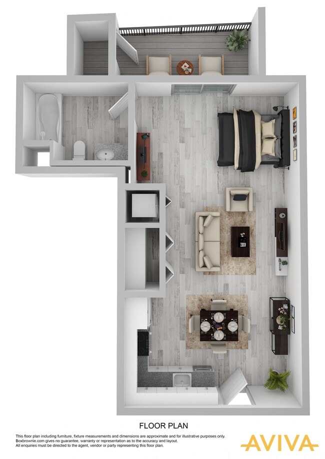 Floorplan - AVIVA Apartments