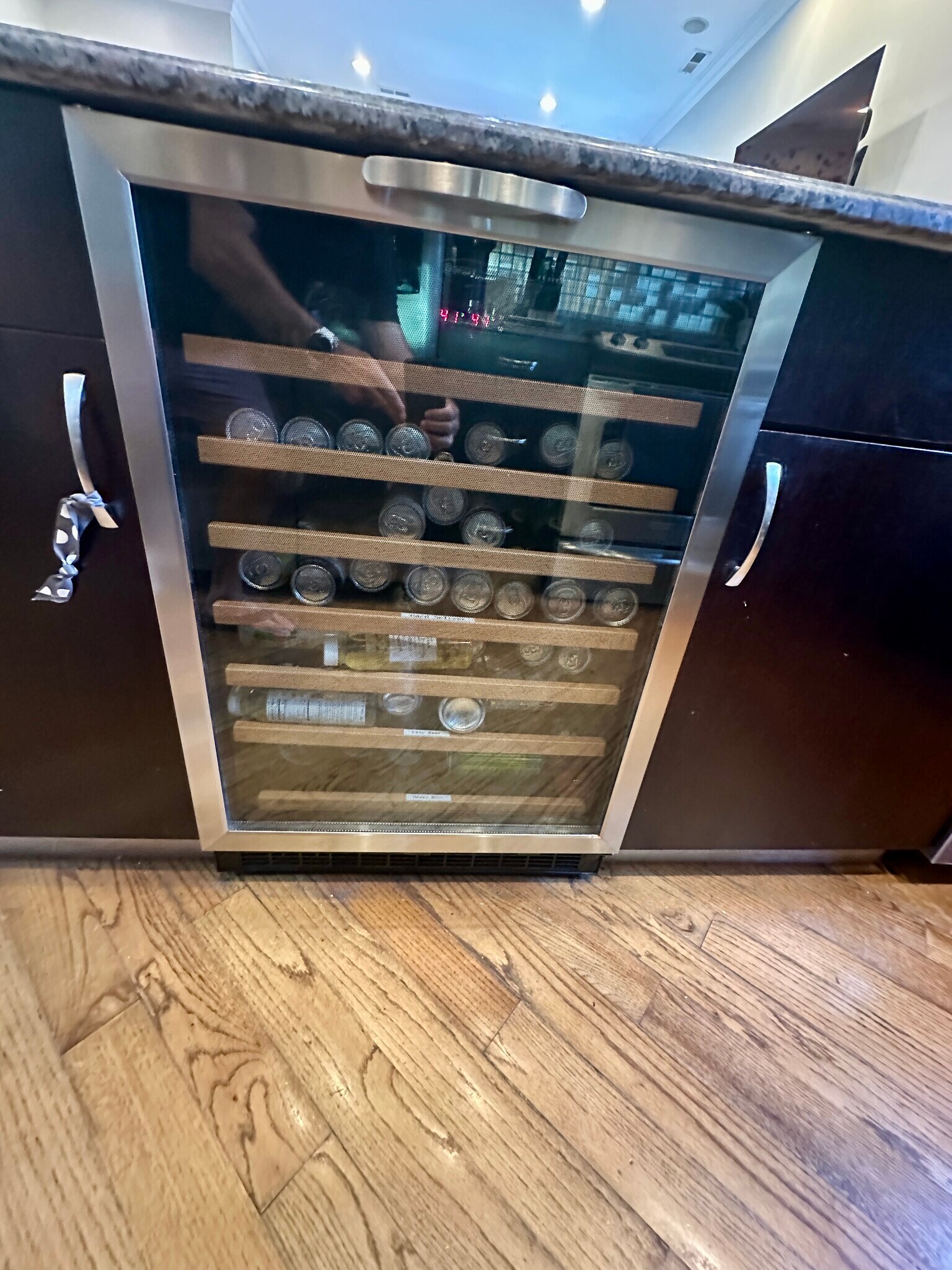 1st floor dual temp wine fridge - 2651 W Haddon Ave