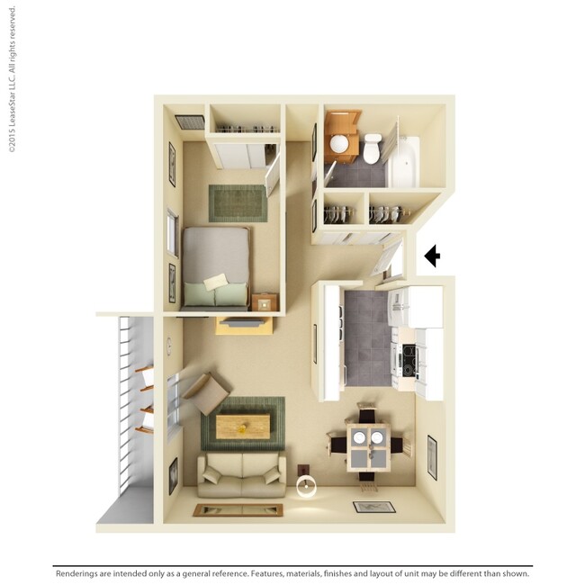 Floorplan - Bradley House Apartments