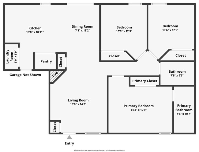 Building Photo - Updated 3-Bedroom Condo