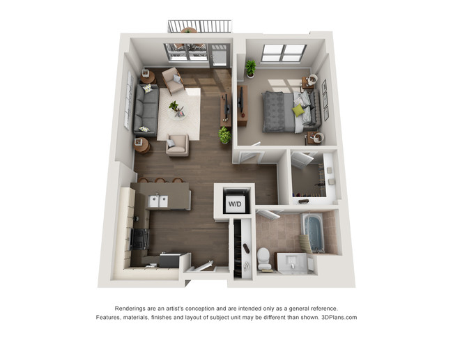 Floorplan - The Madison at Racine