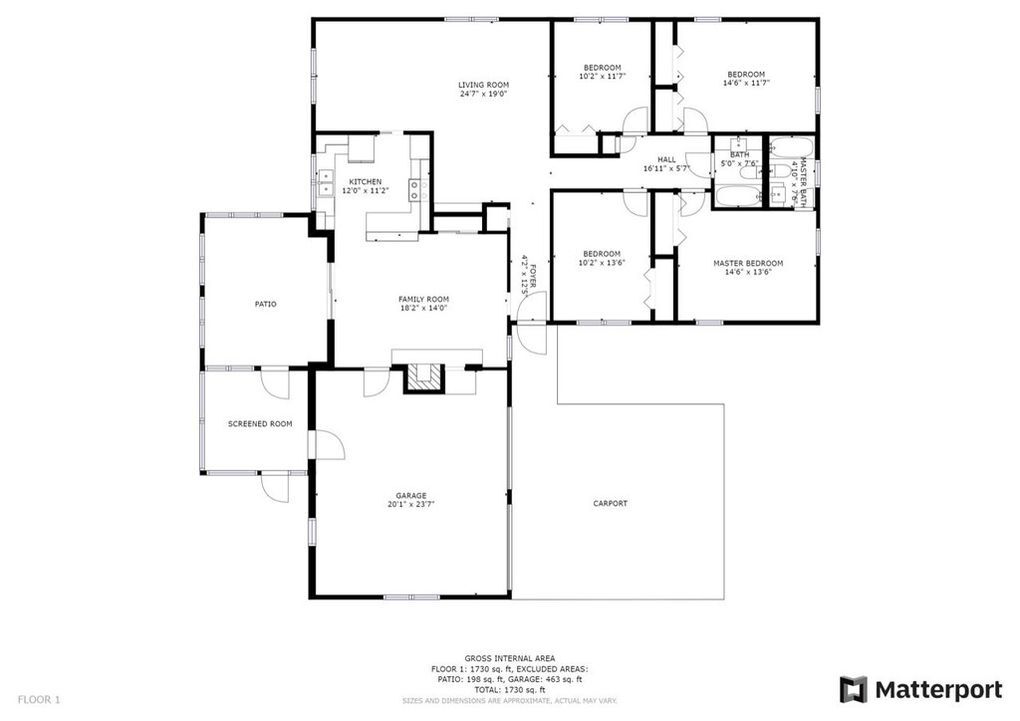 Floor Plan - 722 Revere Ave