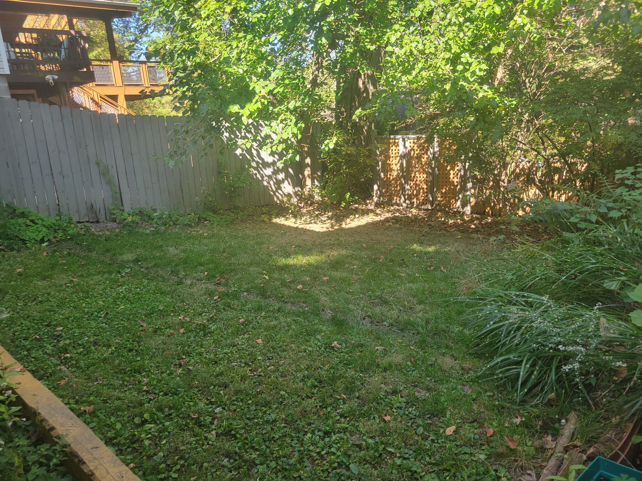 Shared backyard - 1043 S Trenton Ave