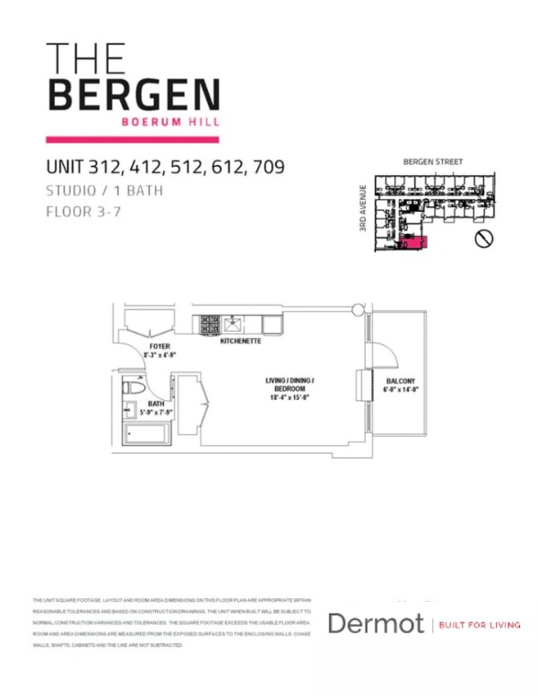 Floorplan - The Bergen
