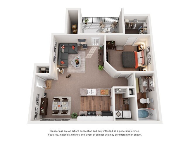 Floorplan - Huntington Chase Apartments