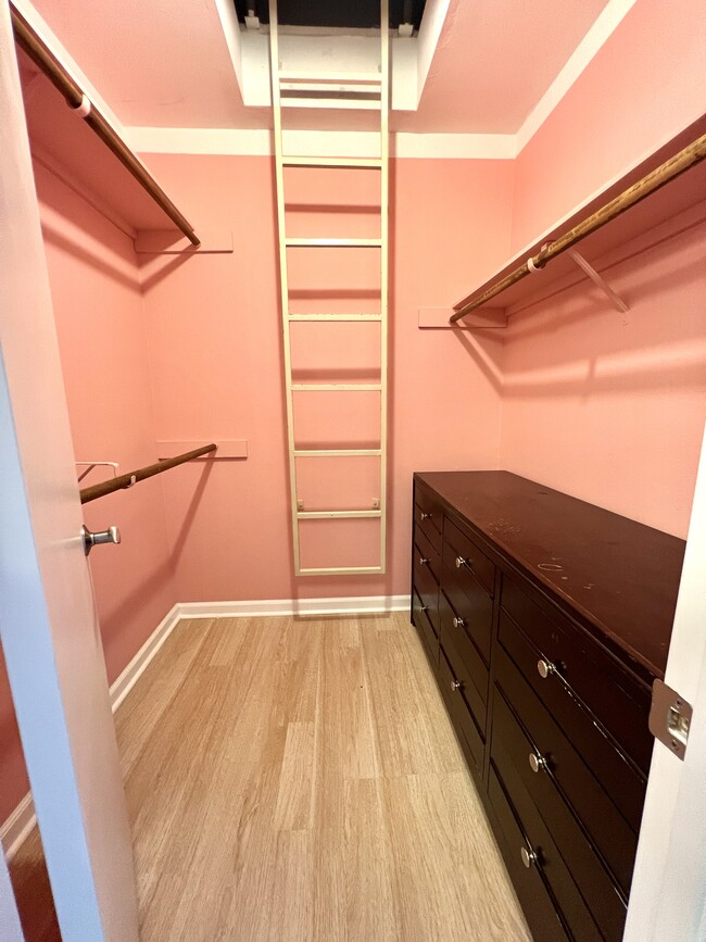 Master walk-in closet - 17738 Devonshire St