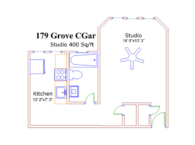 Floorplan - 173-181 N. Grove Ave.