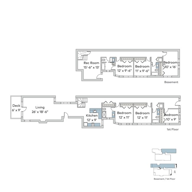 Floorplan - 5507-5509 S. Hyde Park Boulevard