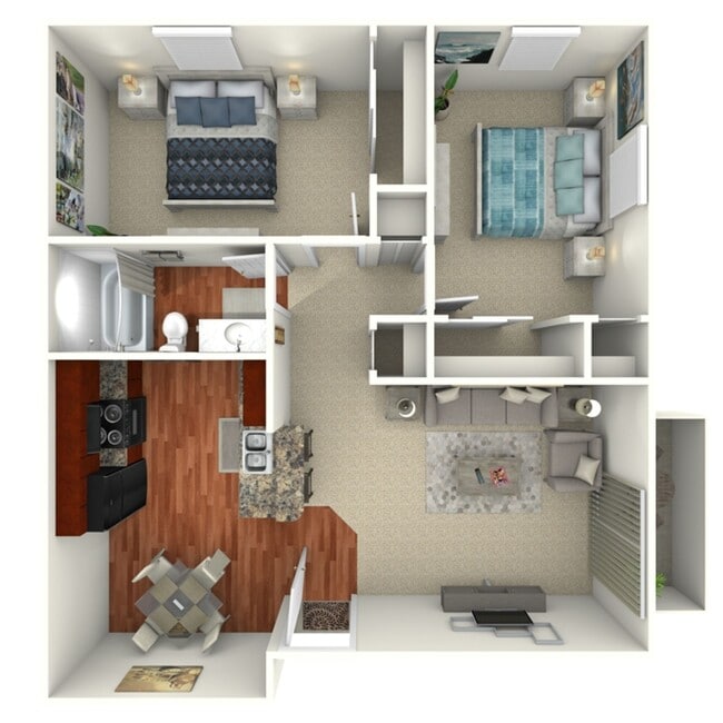 Floorplan - Aspen Pointe Apartments