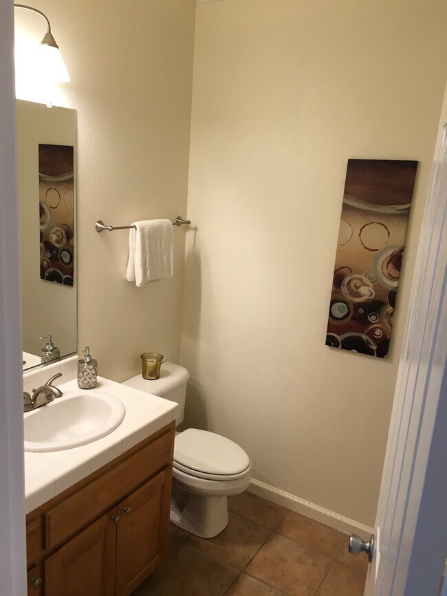 Downstairs half bath - 928 Baines St