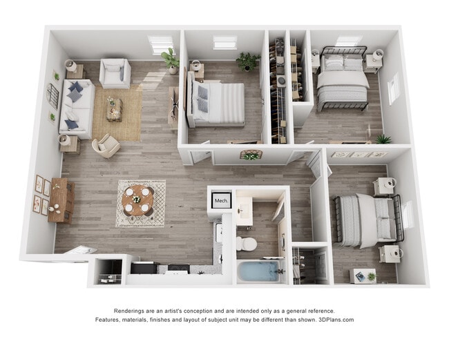 Floorplan - San Marco Apartments