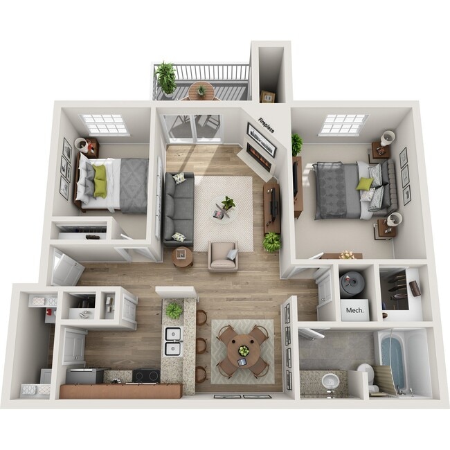 Floorplan - Hunters Chase