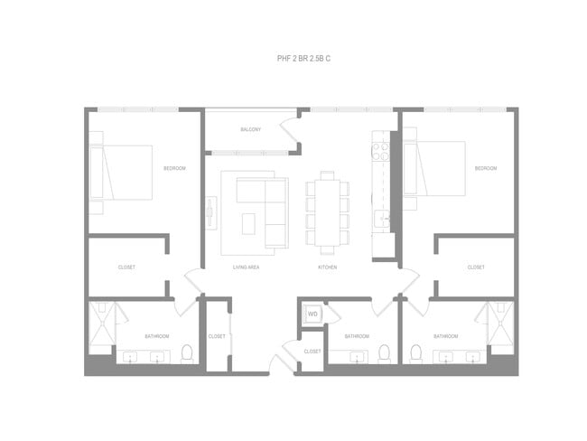 Floorplan - Piazza Alta: The Premier Collection