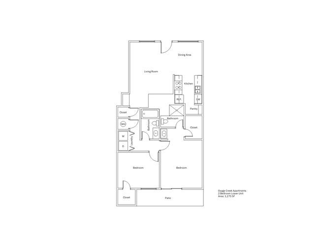 Floorplan - Osage Creek