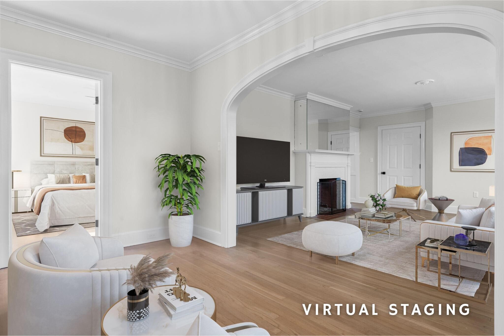 Living/Study View - 1070 Whitney Ave