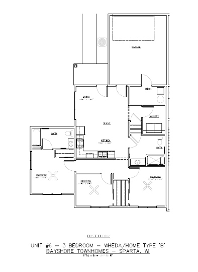 Floorplan - Bayshore Townhomes