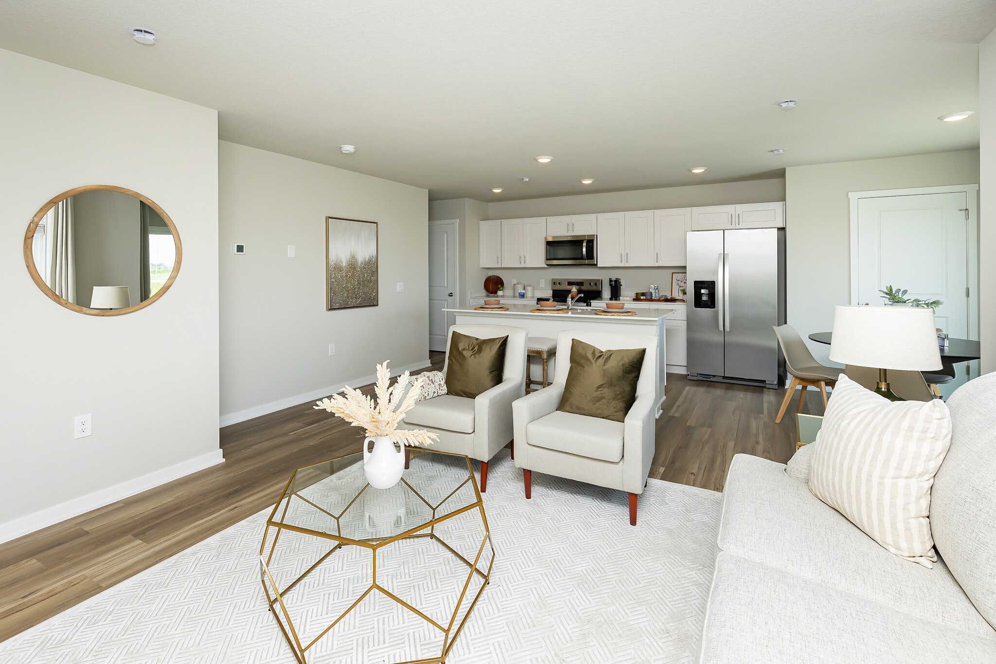 Main Floor- This home is not furnished - 4302 NE 13th St