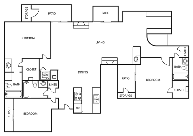Floorplan - Lake Village West