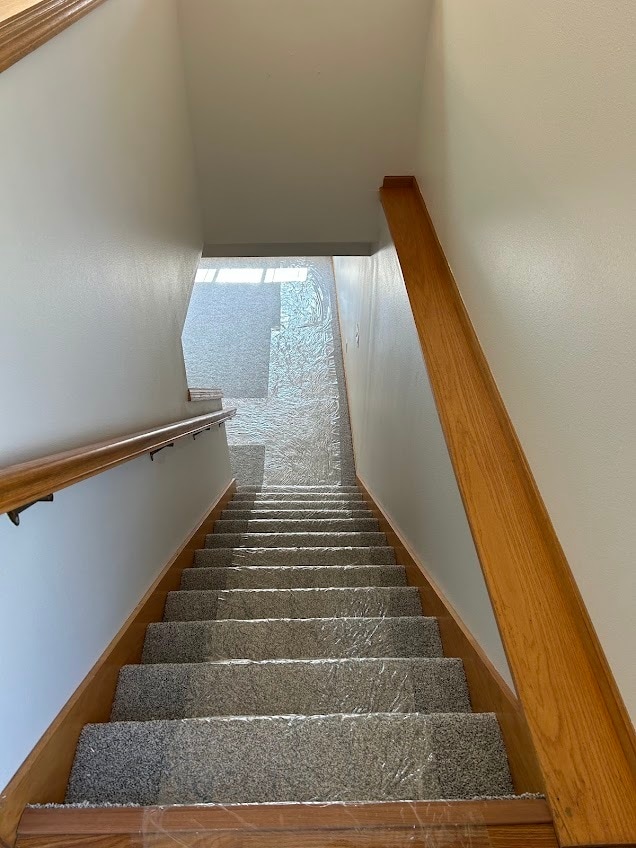 Stairs to Lower Level - 1051 Tamarack Way