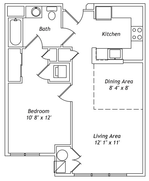 Floorplan - Willow Manor at Cloppers Mill (Seniors 62+)