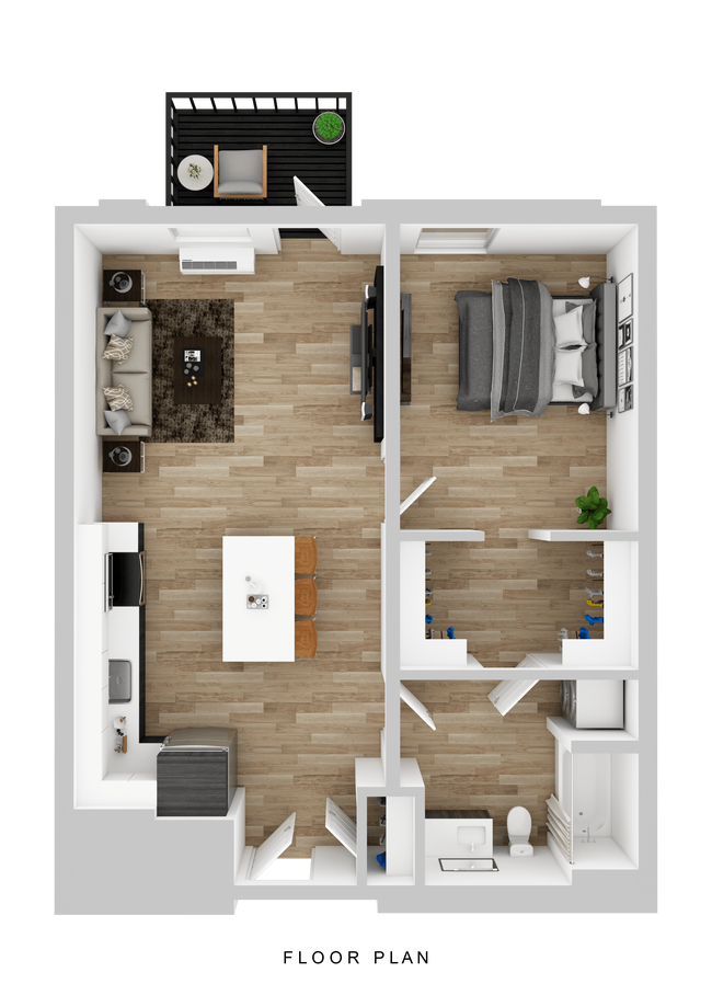 Floorplan - Hyas Point Apartments