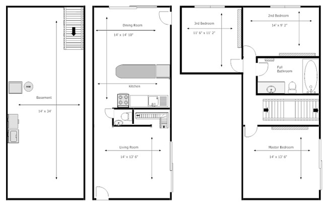 3BR/1.5BA - Mason Manor Townhouses & The Meadows