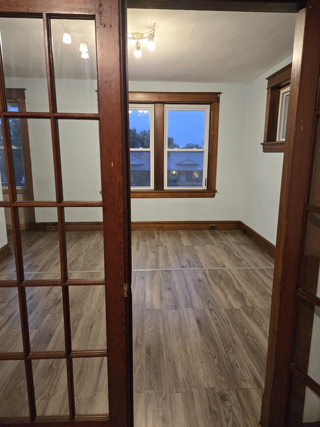 Bedroom with French doors - 5857 S Kingshighway Blvd
