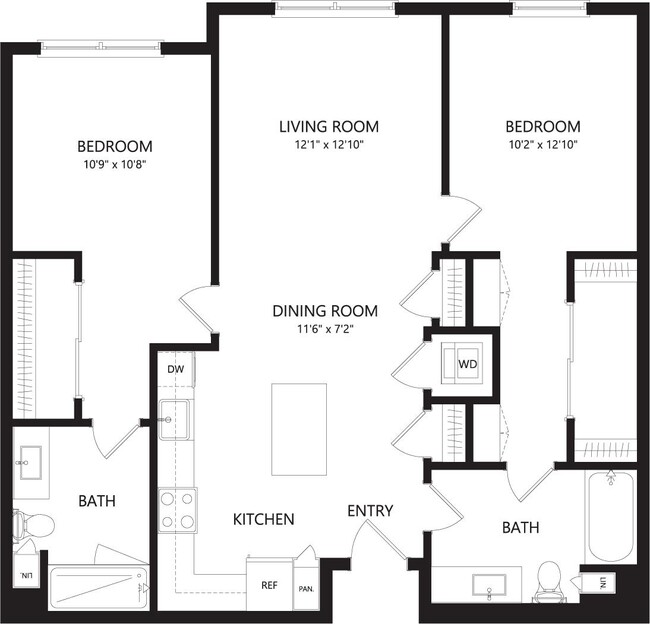 Floorplan - Huxley