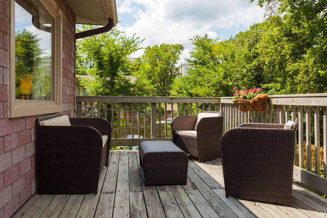 Private deck - 1709 Villa Pl