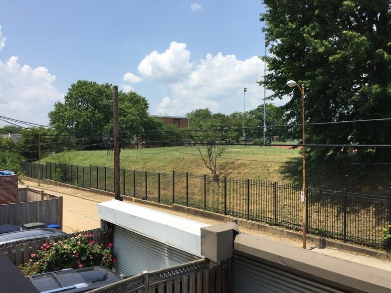 View from upstairs balcony - 126 R St NE