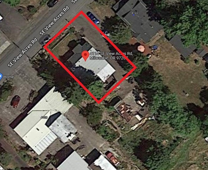 area being rented - 4114 SE View Acres Rd