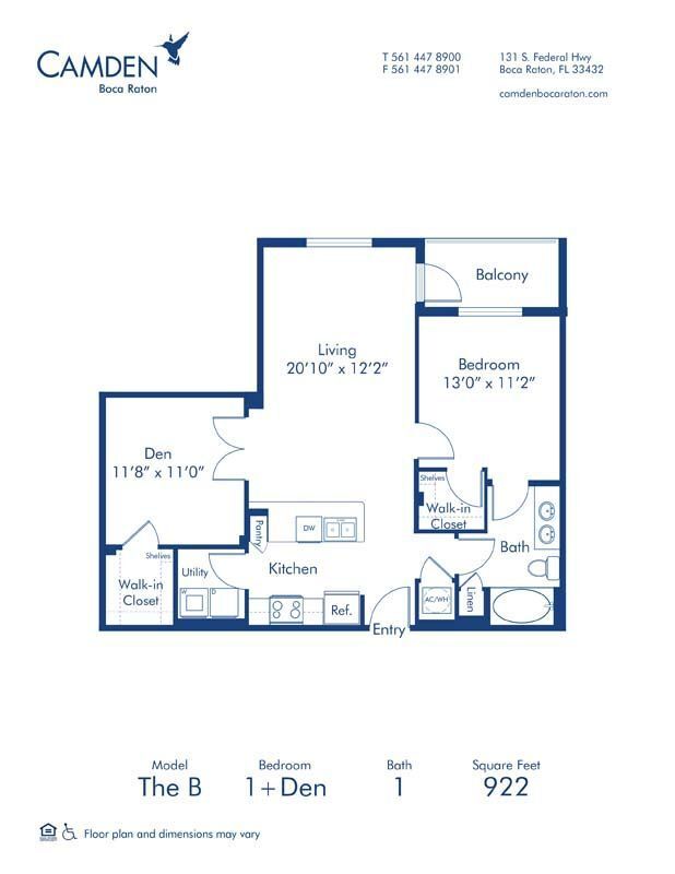 Floorplan - Camden Boca Raton