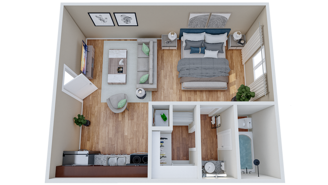 Floorplan - Element Austin Apartments